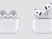 Os Apple AirPods 5 com cancelamento ativo de ruído estão disponíveis em duas versões: com e sem controle de volume na haste.