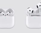 Os Apple AirPods 5 com cancelamento ativo de ruído estão disponíveis em duas versões: com e sem controle de volume na haste.