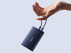 O Baseus EnerZest P1 custa cerca de US$ 16,5 na China. Na foto: o banco de energia. (Fonte da imagem: Baseus - editado)