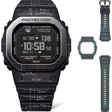 O relógio Casio G-Shock G-SQUAD DW-H5600EX-1JR smartwatch. (Fonte da imagem: Casio)