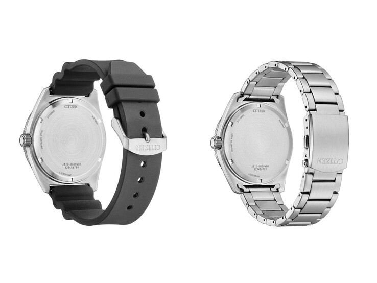 Os novos relógios Citizen AW188 têm uma mistura de pulseiras de uretano e metal. (Fonte da imagem: Citizen, editado)