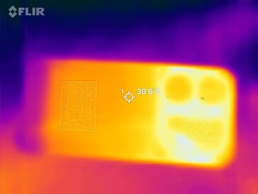 Mapa de calor traseiro
