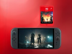 Final Fantasy 7 Rebirth mostrado no Switch 2 Game-Key Card e no console (Fonte da imagem: Square Enix, Nintendo of America)