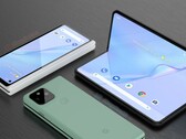 Renderizações antecipadas do "Pixel Fold". (Fonte: Waqar Khan)