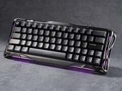 O teclado para jogos GravaStar Mercury V60 Pro HE possui uma estrutura de alumínio resistente (Fonte da imagem: Gravastar)
