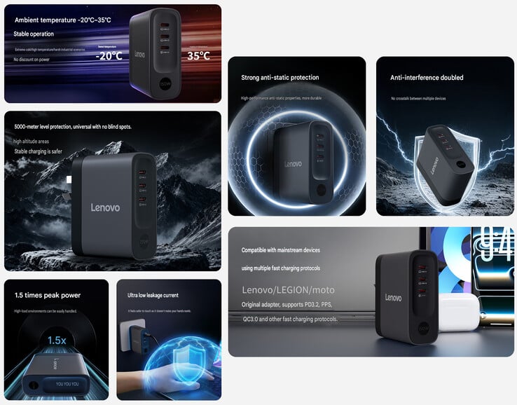 Principais destaques do carregador rápido de 150 W (tradução automática)