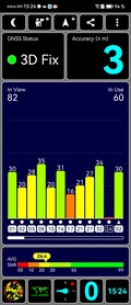 Teste de GPS: no prédio