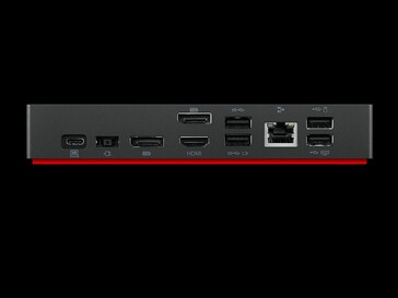 Portas Lenovo USB C Dock (imagem via Lenovo)