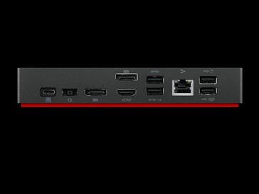 Portas Lenovo USB C Dock (imagem via Lenovo)