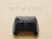Uma imagem do controle do Steam.