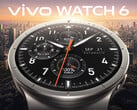 O Vivo Watch 6 roda o BlueOS e possui certificação IP68.