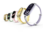 A Smart Band 11 está disponível em quatro versões. Na foto: o dispositivo vestível em diferentes opções de cores e pulseiras.