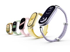 A Smart Band 11 está disponível em quatro versões. Na foto: o dispositivo vestível em diferentes opções de cores e pulseiras.