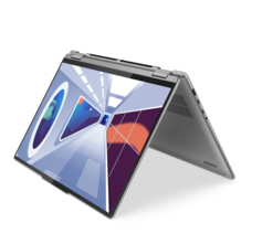 Lenovo Yoga 7 (16, 8) - Modo Tenda. (Fonte da imagem: Lenovo)