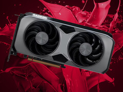 Atualmente, a série Radeon 9070 inclui três modelos, renderização artística da AMD na foto. (Fonte da imagem: AMD - editado)