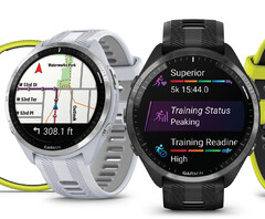 O Forerunner 965 recebeu agora sua primeira atualização beta, após o lançamento do mês passado. (Fonte da imagem: Garmin)