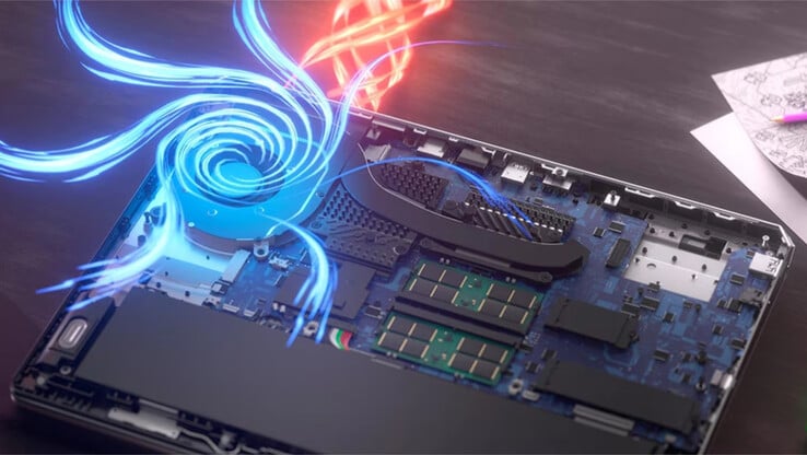 O LOQ Essential 15IRH11 possui memória RAM expansível e dois SSDs, mas apenas um único ventilador.