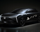 O conceito e:N2 dá dicas na aparência da PlayStation EV (imagem: Honda/editada)