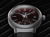O mostrador vermelho e preto do Leica ZM 11 Titanium Launch Edition muda ao ser inclinado (Fonte da imagem: Leica)