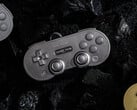 O controle Space Gray SN30 Pro Limited Edition é feito de um material de liga de zinco. (Fonte da imagem: 8BitDo)