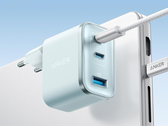 O carregador Nano Charger da Anker (70 W, 3 portas) (foto) agora está disponível na cor azul. (Fonte da imagem: Anker)