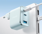 O carregador Nano Charger da Anker (70 W, 3 portas) (foto) agora está disponível na cor azul. (Fonte da imagem: Anker)