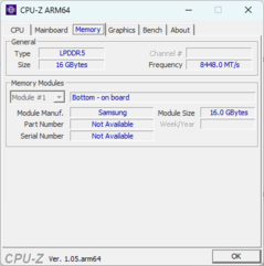 CPU-Z Memória