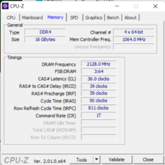 Memória CPU-Z