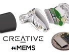 Os fones de ouvido da Creative em breve contarão com os drivers inovadores da xMEMS (Fonte da imagem: xMEMS - editado)