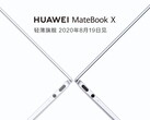 O novo MateBook X será revelado no dia 19 de agosto na China. (Fonte da imagem: Huawei - editado)