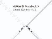 O novo MateBook X será revelado no dia 19 de agosto na China. (Fonte da imagem: Huawei - editado)