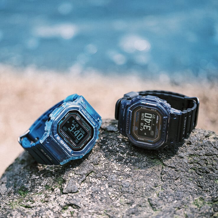 Da esquerda para a direita: Casio GBX-H5600-2, GBX-H5600-1.