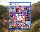 Jogo GTA 6 para PS5 com código na caixa, conforme mostrado
