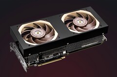 A Sycom conta com ventoinhas Noctua para resfriar a GeForce RTX 4070 de forma mais silenciosa. (Imagem: Sycom)