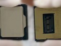 Os processadores do Lago Alder apareceram recentemente em filmagens ao vivo. (Fonte de imagem: Intel - editado)
