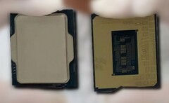 Os processadores do Lago Alder apareceram recentemente em filmagens ao vivo. (Fonte de imagem: Intel - editado)