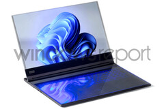 O laptop transparente da Lenovo pode chegar com a marca ThinkBook. (Fonte da imagem: Windows Report)