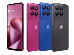 O Moto G47 tem uma cor atualizada e vem em três cores.