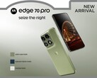 O Motorola Edge 70 Pro tem um design familiar.