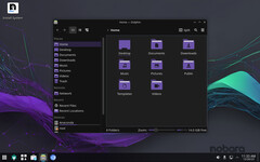 O Nobara Linux 39 muda de um desktop GNOME modificado para o KDE Plasma (Imagem: Nobara).