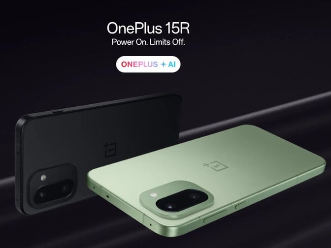 O OnePlus 15R ganha uma nova versão mais potente, mas ela é