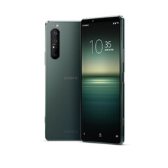 O Xperia 1 II em breve estará disponível em Mirror Lake Green. (Fonte da imagem: Sony)