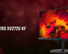 O Nitro XV272U KF tem uma taxa de atualização de 300 Hz e profundidade de cor de 10 bits. (Fonte de imagem: Acer)