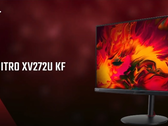 O Nitro XV272U KF tem uma taxa de atualização de 300 Hz e profundidade de cor de 10 bits. (Fonte de imagem: Acer)