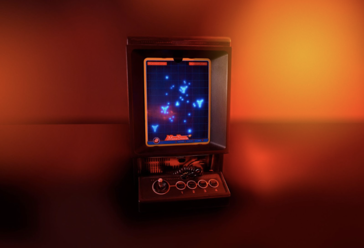 Outra visão da nova versão do console. (Fonte da imagem: vectrex.com)