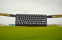 Teclado para jogos com espaço dividido Wooting 60HE V2
