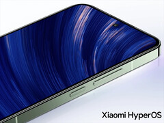 A atualização estável do HyperOS 3 estará disponível em breve para a série Xiaomi 13. Na foto: Xiaomi 13 com foto de capa do HyperOS 3. (Fonte da imagem: Xiaomi - editado)