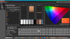 ColorChecker antes da calibração