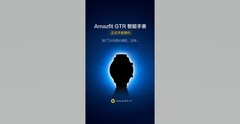 Um teaser original de GTR. (Fonte: Amazfit)