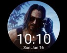 Os fãs já estão criando conceitos de smartwatch com Cyberpunk 2077 e Keanu Reeves. (Fonte de imagem: Watchmaker/Zanderdia)